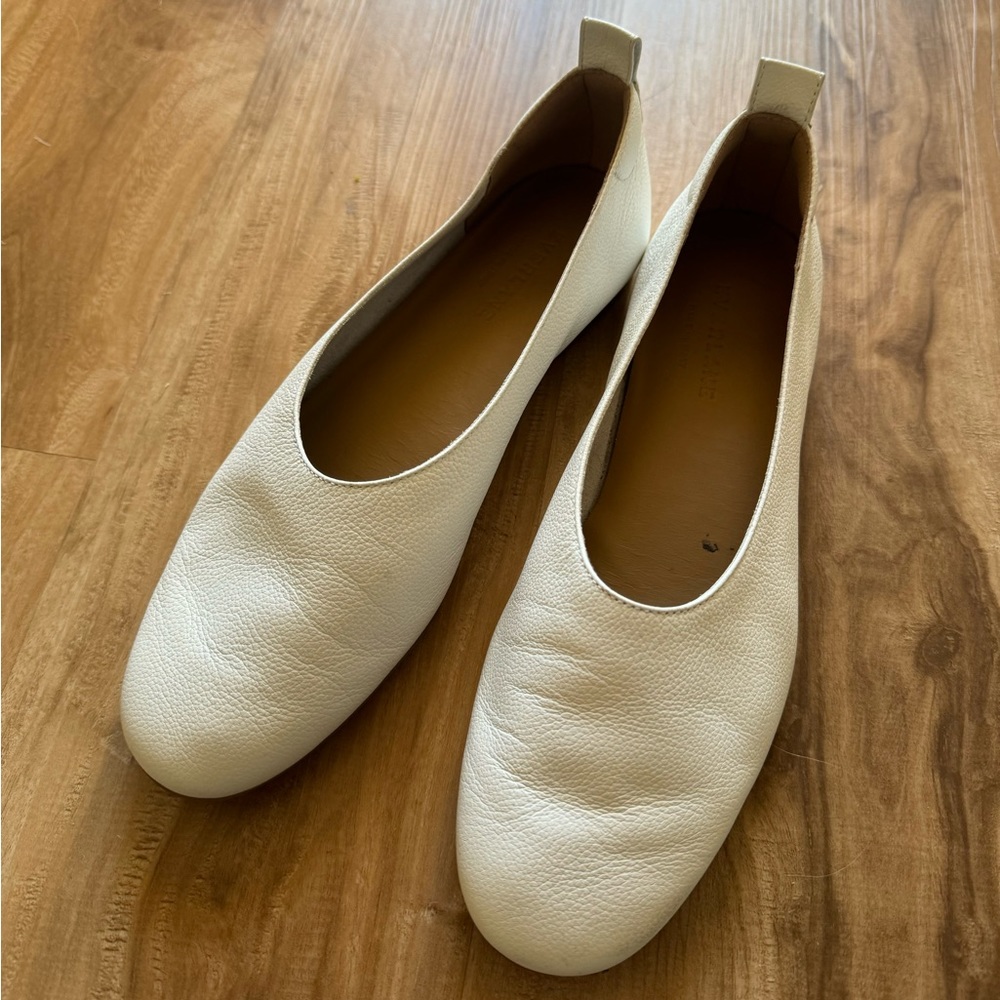 Everlane Day Glove Flats - White